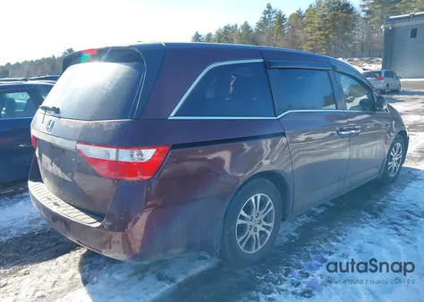 2011 Honda Odyssey Ex-L z USA, uszkodzony, nr VIN 5FNRL5H64BB053714